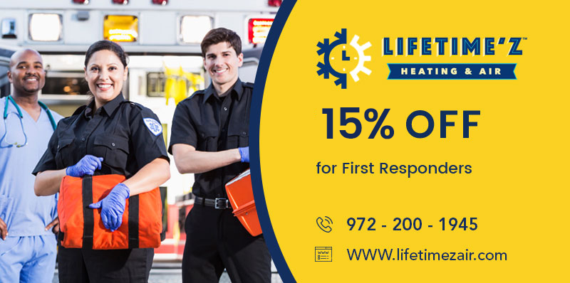 15% off for first responder