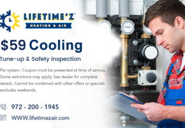 $59 Cooling Tune-up & Safety inspection
